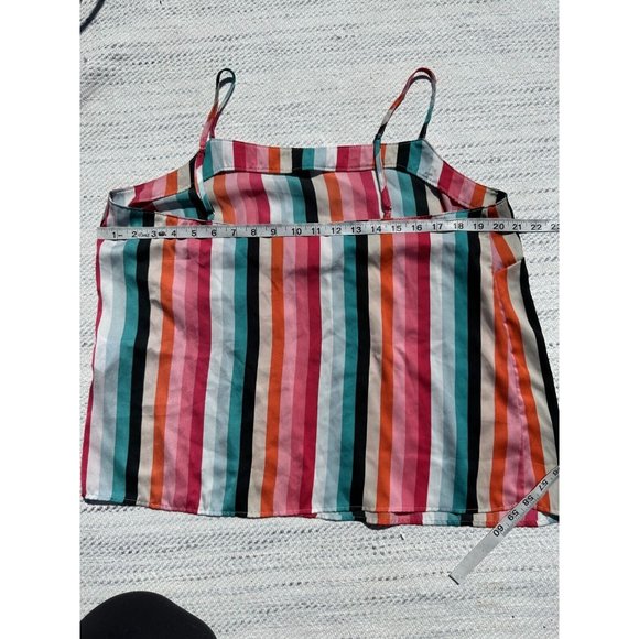 International Concepts Cami Top Women Extra Large Multicolor Stripe Sleeveless - Picture 5 of 5